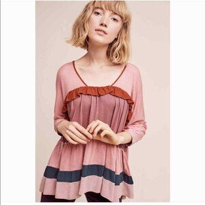 Meadow Rue for Anthropologie Ruffle Top